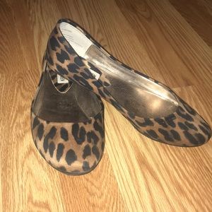 Steve Madden Leopard Ballet Flats